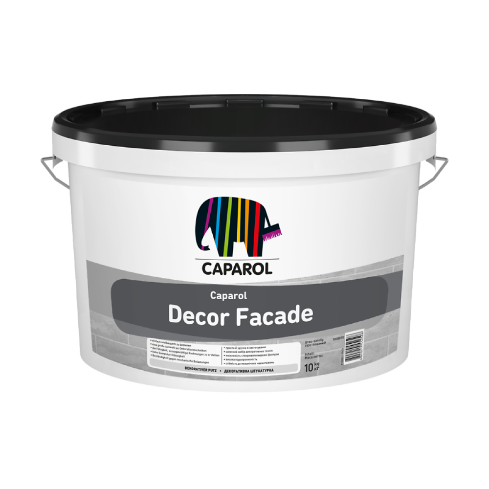 Суха суміш для декоративних покриттів "Caparol Décor Facade", 10 кг