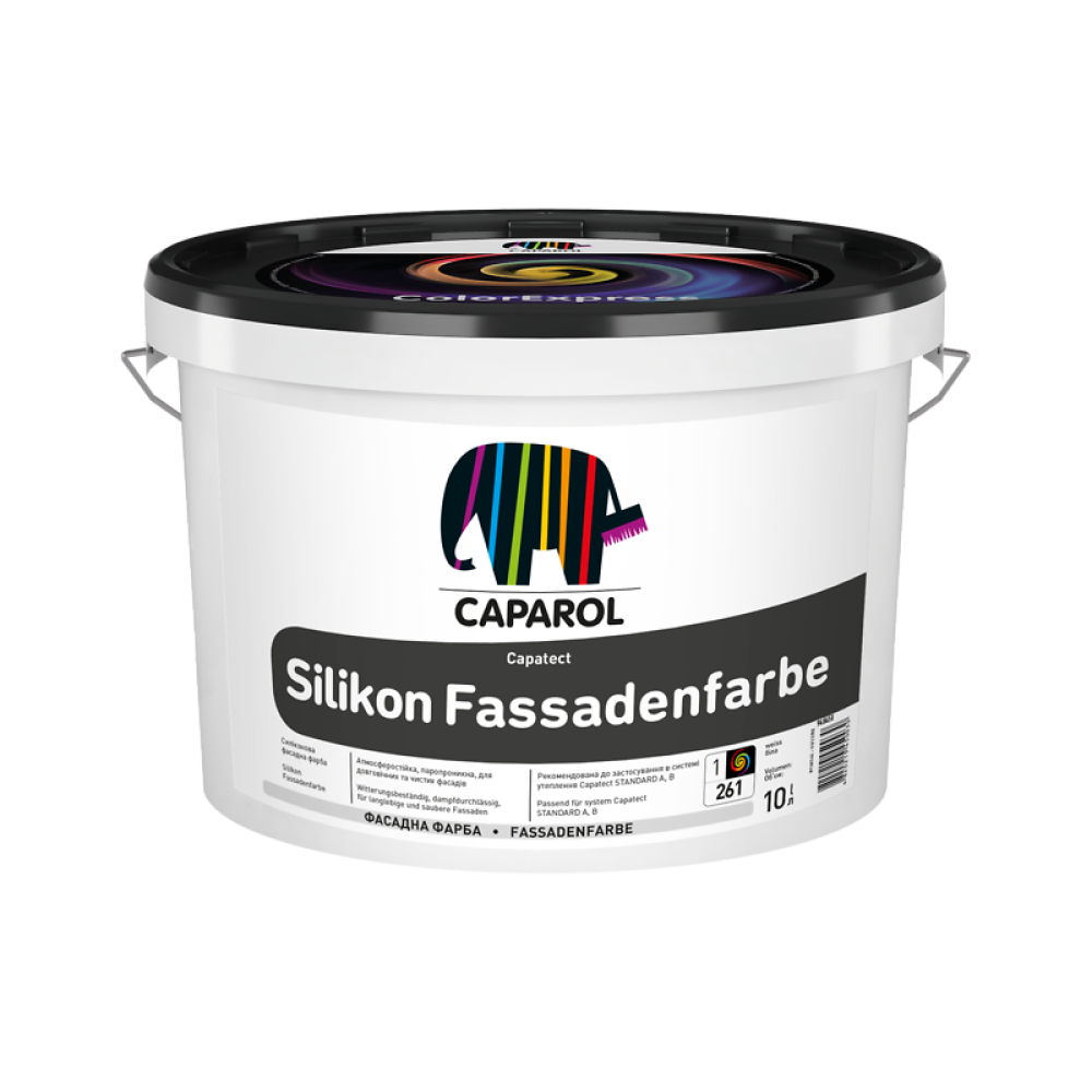 Фасадна фарба Caparol "Capatect Silikon Fassadenfarbe"